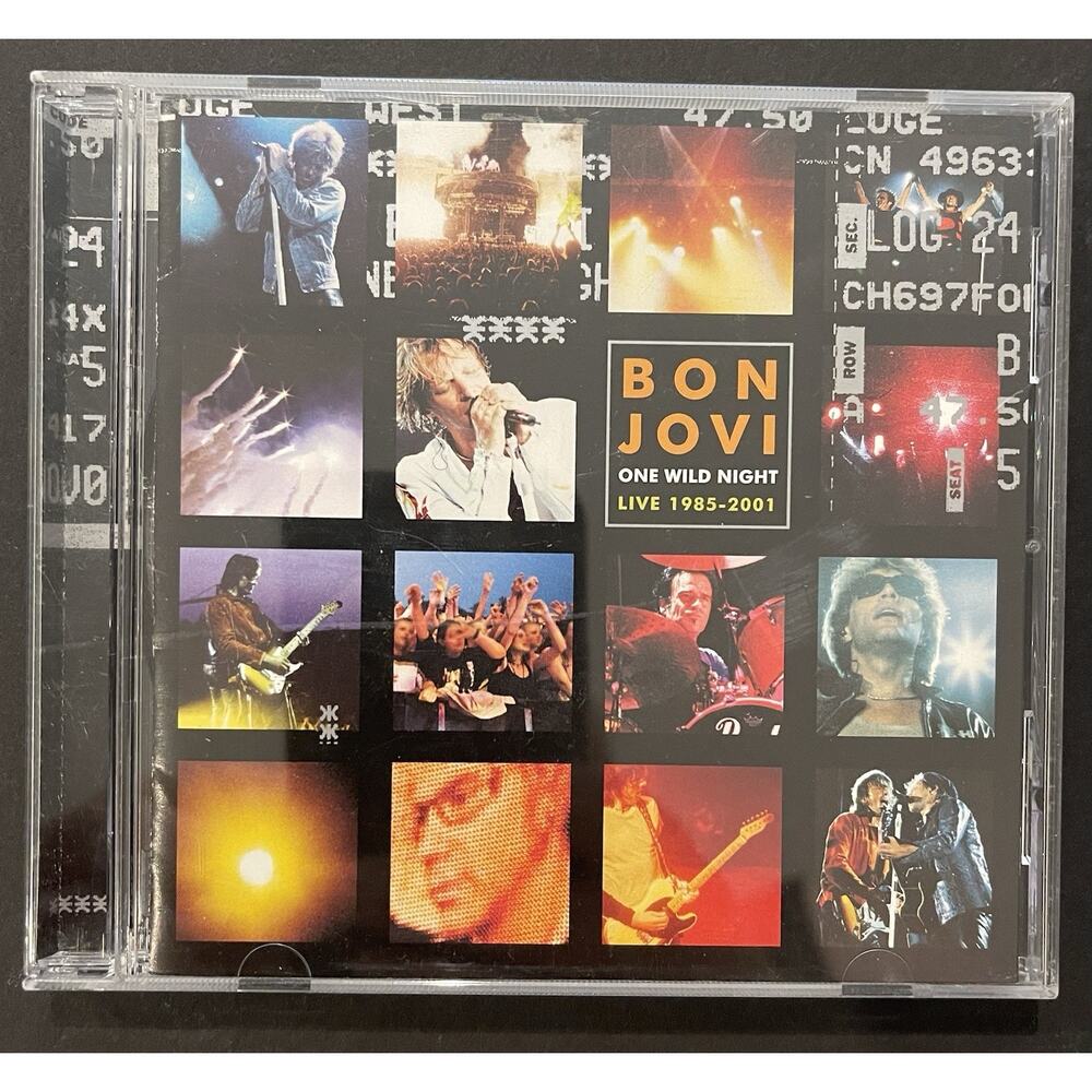 One Wild Night Live 1985 2001 Music CD Bon Jovi 2001-05-22 Island Records